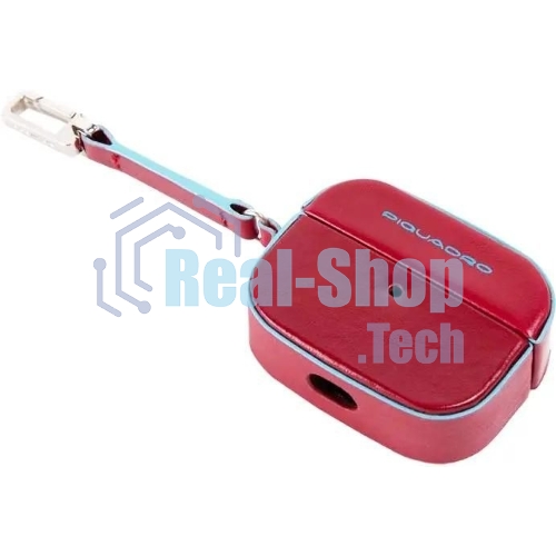Чехол для наушников Piquadro Blue Square AC5308B2/R красный натур.кожа