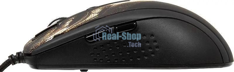 Мышь проводная A4Tech XL-750BH черный, 3600 dpi, USB, кнопки - 7