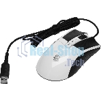 Мышь проводная A4Tech Bloody W90 Max белый/черный, 10000 dpi, USB, кнопки - 10