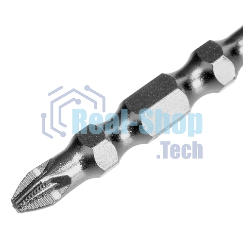 Бита двухстор. Gross PZ2-PZ1х45 мм, сталь S2, 10 шт.