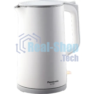 Чайник электрический Panasonic NC-CWK50 1.7 л, 1500 Вт, белый корпус: нерж.сталь/пластик