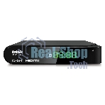 Приставка для цифрового ТВ BBK SMP027HDT2 черный, DVB-T2, DVB-T, HDMI, USB 2.0