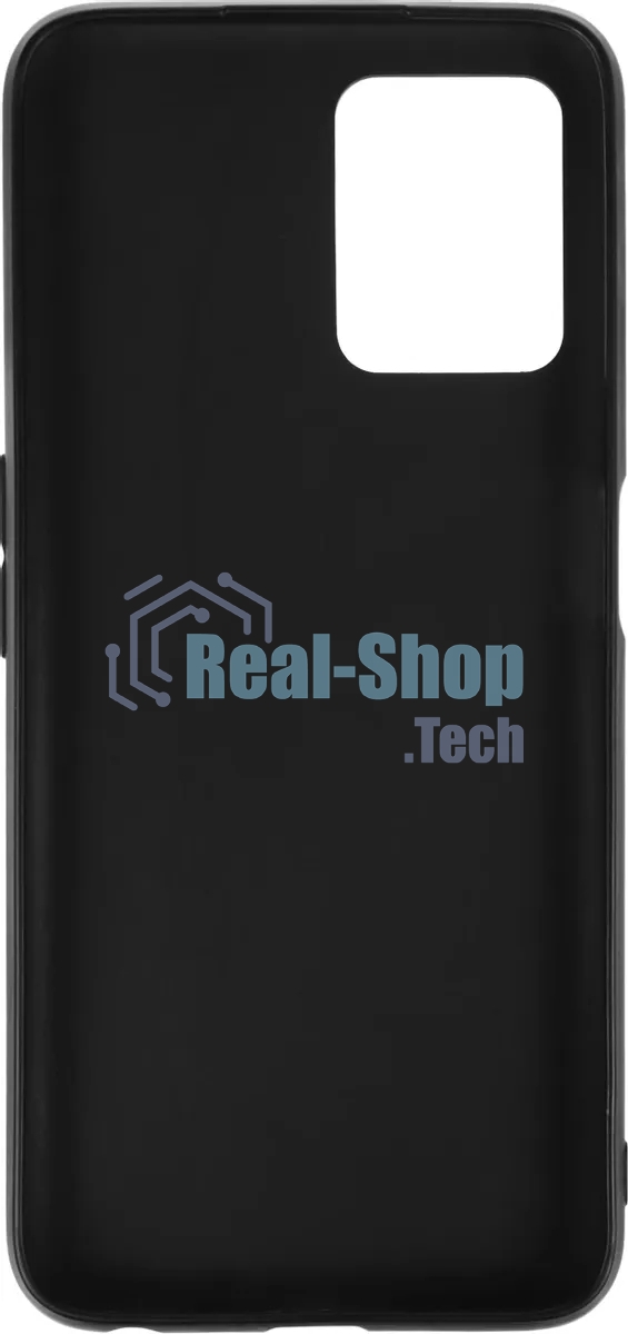 Чехол (клип-кейс) LuxCase, для Realme 8i, черный 62348