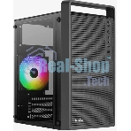 Компьютерный корпус MiniTower Aerocool/Formula CS-109-G-BK-v1 (mATX, USB3x1, USB2x2, 120мм RGb fan, без БП) (4711099472376)