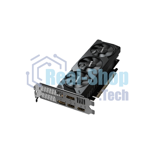 Видеокарта Gigabyte GeForce RTX5050 OC Low Profile, NVIDIA RTX 5050, 8 ГБ GDDR6, 128 бит, PCI-e 5.0, 2xHDMI, 2xDP, 2587 МГц