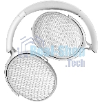 Беспроводные/проводные наушники A4Tech Bloody BH350C белый, полноформатные, Bluetooth + проводной