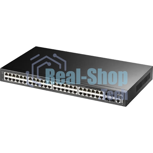 Коммутатор Cudy GS5048S4, 48×1 Гбит/с + 4×10 Гбит/с SFP+