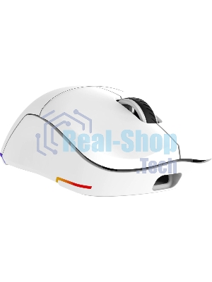 Мышь беспроводная Oklick 900GMW белый, 26000 dpi, радиоканал, Bluetooth, USB, кнопки - 6