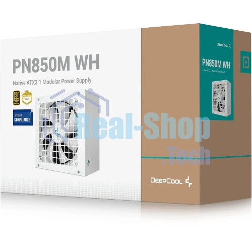 Блок питания Deepcool/GamerStorm PN850M, 850Вт, 80 PLUS Gold, 120мм, белый