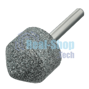 Шарошка абразивная Denzel конус, для дрели, 25 x 25 мм, хвостовик d6 мм, 63С