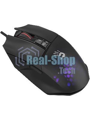 Мышь проводная A4Tech Bloody W65 Max Mini черный, 12000 dpi, USB, кнопки - 9