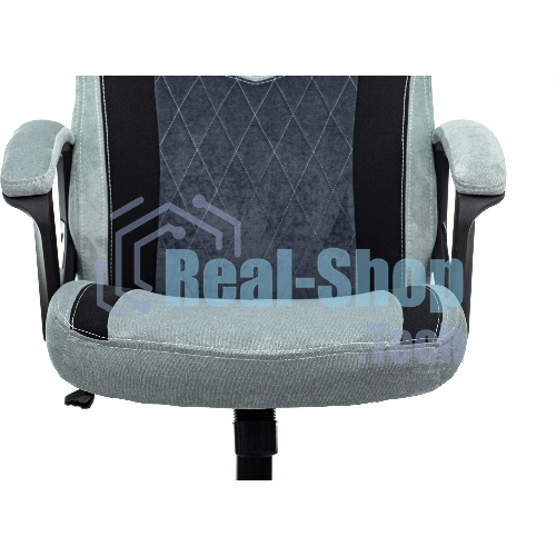 Кресло Бюрократ VIKING 6 KNIGHT BL FABRIC синий, ткань, 120 кг, механизм качания