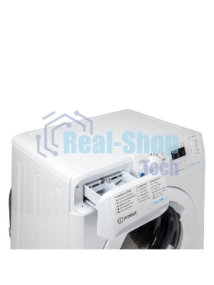 Стиральная машина Indesit BWSA 6109 WWV RU белый, загрузка фронтальная 6 кг, 1000 об/мин, класс: A