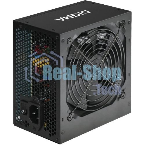 Блок питания Digma DPSU-750W-WH RTL, 750Вт, 80 PLUS, 120мм, черный