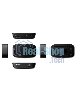 Приставка для цифрового ТВ Starwind CT-160 черный, DVB-T2, DVB-T, DVB-C, HDMI, USB 2.0 х2