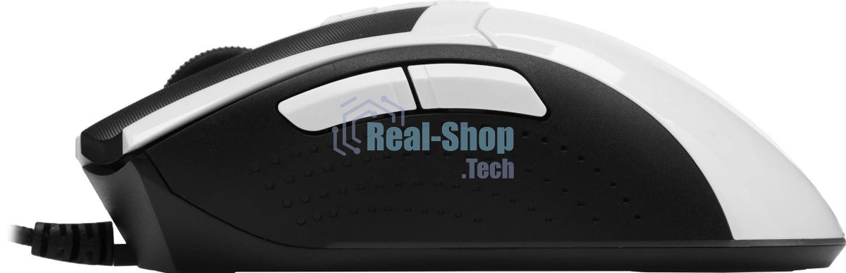 Мышь проводная A4Tech Bloody W90 Max белый/черный, 10000 dpi, USB, кнопки - 10