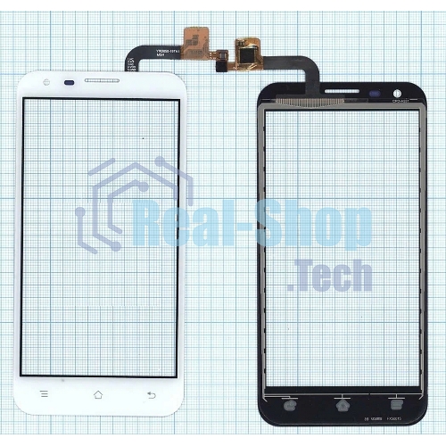 Сенсорное стекло (тачскрин) для Fly IQ454 EVO Tech 1, белое