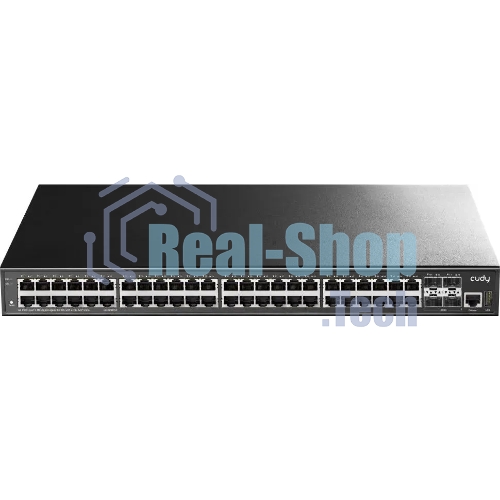 Коммутатор Cudy GS5048S4, 48×1 Гбит/с + 4×10 Гбит/с SFP+