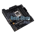 Материнская плата ASUS TUF GAMING B650M-PLUS WIFI, AM5, AMD B650, 4xDDR5, 4xSATA, 2xM.2, 1xPCIe 4.0 x16, 1xPCIe 4.0 x4, 1xDP, 1xHDMI, 1x 2.5Gb LAN, 4xUSB-A 3.2 Gen 2, 1xUSB-A 3.2 Gen 1, 1xUSB-C 3.2 Gen 2x2, 5x3.5 мм, 7.1, mATX