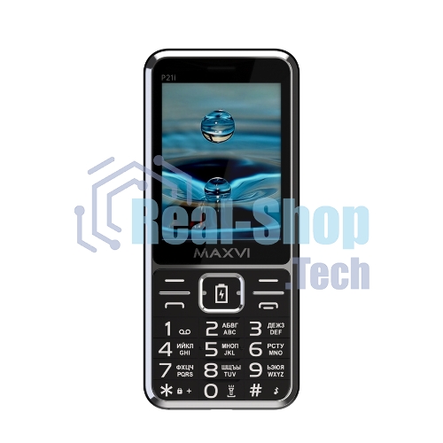 Мобильный телефон Maxvi P21i черный