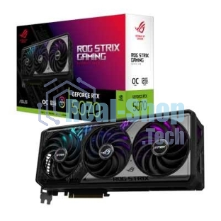 Видеокарта ASUS RTX 5070 ROG STRIX OC 12Gb GDDR7 192bit 3xDP 2xHDMI 3FAN RTL ROG-STRIX-RTX 5070-O12G-GAMING