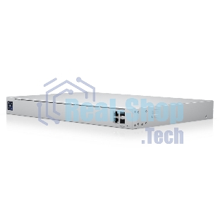 Маршрутизатор Ubiquiti UniFi Next-Generation Gateway Pro Маршрутизатор в стойку, 4 ядра, 2х 10G SFP+, 2х 1G RJ45, вход USP-RPS DC