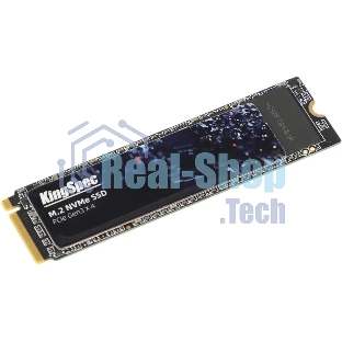 Накопитель SSD KingSpec NE-256, 256Gb, M.2 2280, PCIe 3.0 x4, NVMe, R/W 2000/1300