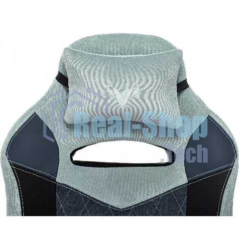 Кресло Бюрократ VIKING 6 KNIGHT BL FABRIC синий, ткань, 120 кг, механизм качания