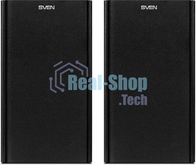 Акустическая система SVEN SPS-614 2.0 (2x20W, Bluetooth, дерево, black)
