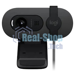 Веб-камера Logitech Brio 90 1920x1080, 30 кадр/с, USB Type-A, микрофон, крепление на мониторе