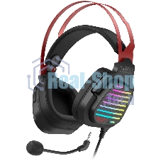Гарнитура Bloody G560 красный/чёрный, проводная, подсветка