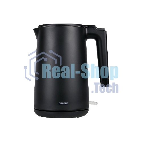 Чайник электрический Centek CT-1011 черный, 2200 Вт, 1.5 л