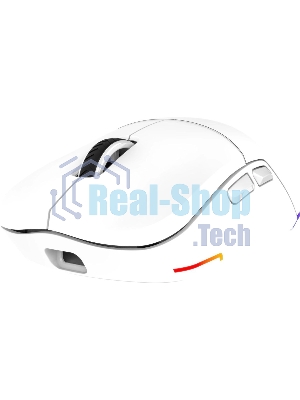 Мышь беспроводная Oklick 900GMW белый, 26000 dpi, радиоканал, Bluetooth, USB, кнопки - 6