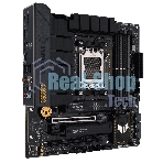 Материнская плата ASUS TUF GAMING B650M-PLUS WIFI, AM5, AMD B650, 4xDDR5, 4xSATA, 2xM.2, 1xPCIe 4.0 x16, 1xPCIe 4.0 x4, 1xDP, 1xHDMI, 1x 2.5Gb LAN, 4xUSB-A 3.2 Gen 2, 1xUSB-A 3.2 Gen 1, 1xUSB-C 3.2 Gen 2x2, 5x3.5 мм, 7.1, mATX