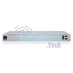 Маршрутизатор Ubiquiti UniFi Next-Generation Gateway Pro Маршрутизатор в стойку, 4 ядра, 2х 10G SFP+, 2х 1G RJ45, вход USP-RPS DC
