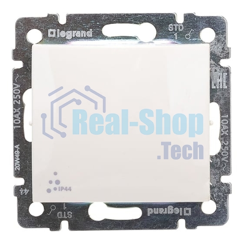 Выключатель Legrand Valena 10A, IP44, слоновая кость, 774101