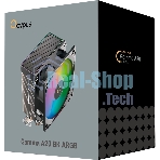 Кулер для процессора Ocypus Gamma A20 BK ARGB, 92mm FARGB FAN, Top FARGB Panel, 2 HEAT PIPES, 3-PIN, 1900 RPM, 21DBA, HYDRO BEARING, LGA115X/1200/1700/18XX, AM4/AM5