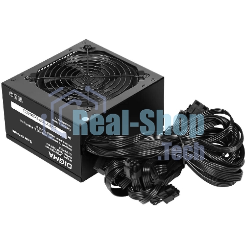 Блок питания Digma DPSU-750W-WH RTL, 750Вт, 80 PLUS, 120мм, черный