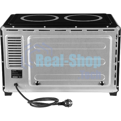 Мини-печь Hyundai MIO-HY086 38 л, 1600 Вт, черный