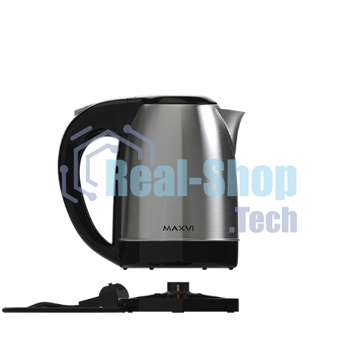 Чайник электрический Maxvi KE1721S silver-black