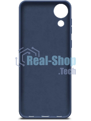 Чехол (клип-кейс) BoraSCO Microfiber Case для Samsung Galaxy A03 Core синий