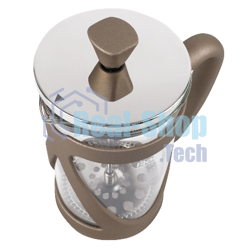 Френч-пресс Rondell Impressia Bronze RDS-1234, 0.6л, бронзовый