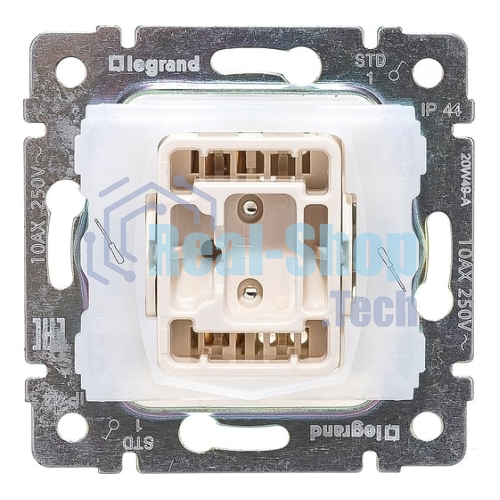 Выключатель Legrand Valena 10A, IP44, слоновая кость, 774101