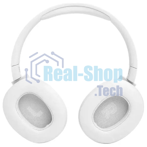 Беспроводные/проводные наушники JBL Tune 770NC белый, полноразмерные, Bluetooth + проводной, активное шумоподавление, до 70 ч