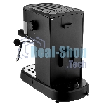 Кофеварка рожковая BRAYER BR1112 черный, исп. кофе - молотый, 1.2 л, 1100 Вт, 20 бар