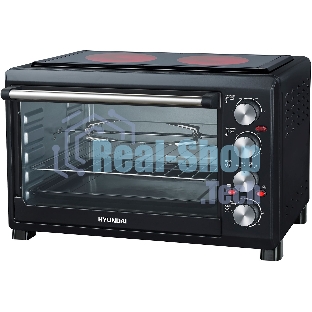 Мини-печь Hyundai MIO-HY086 38 л, 1600 Вт, черный