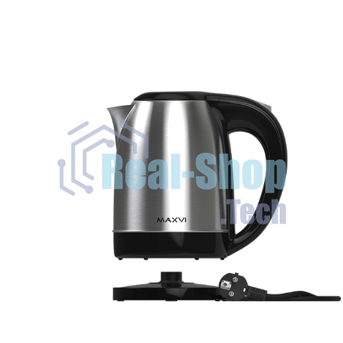Чайник электрический Maxvi KE1721S silver-black