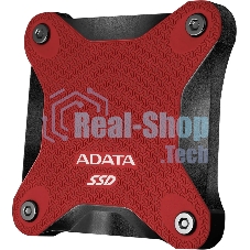 Внешний SSD ADATA SD620, 512Gb, USB 3.2 Gen 2 Type-A, R/W 520/460, красный