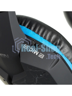 Гарнитура Sven AP-U980MV синий-чёрный, проводная, USB