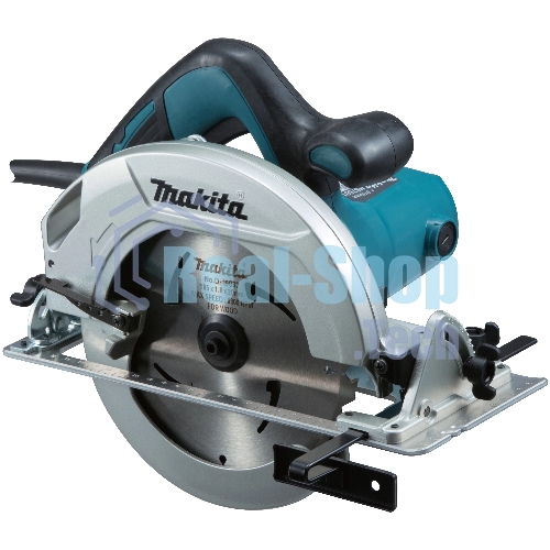Пила Makita HS7600диск, 1200Вт,5200об\м,диск-ф185х30мм,рез-64мм,3.9кг, стальное основание, кор